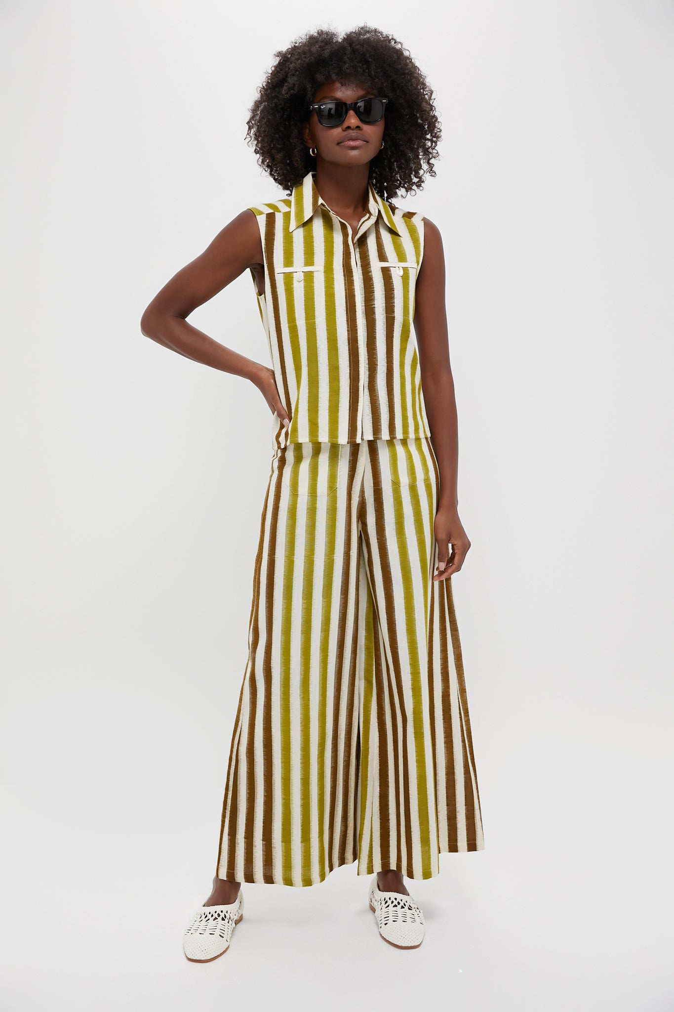 Kiwi Stripes Ylenia Top