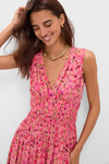 Peony Sylvie Sleeveless V-Neck Midi Dress