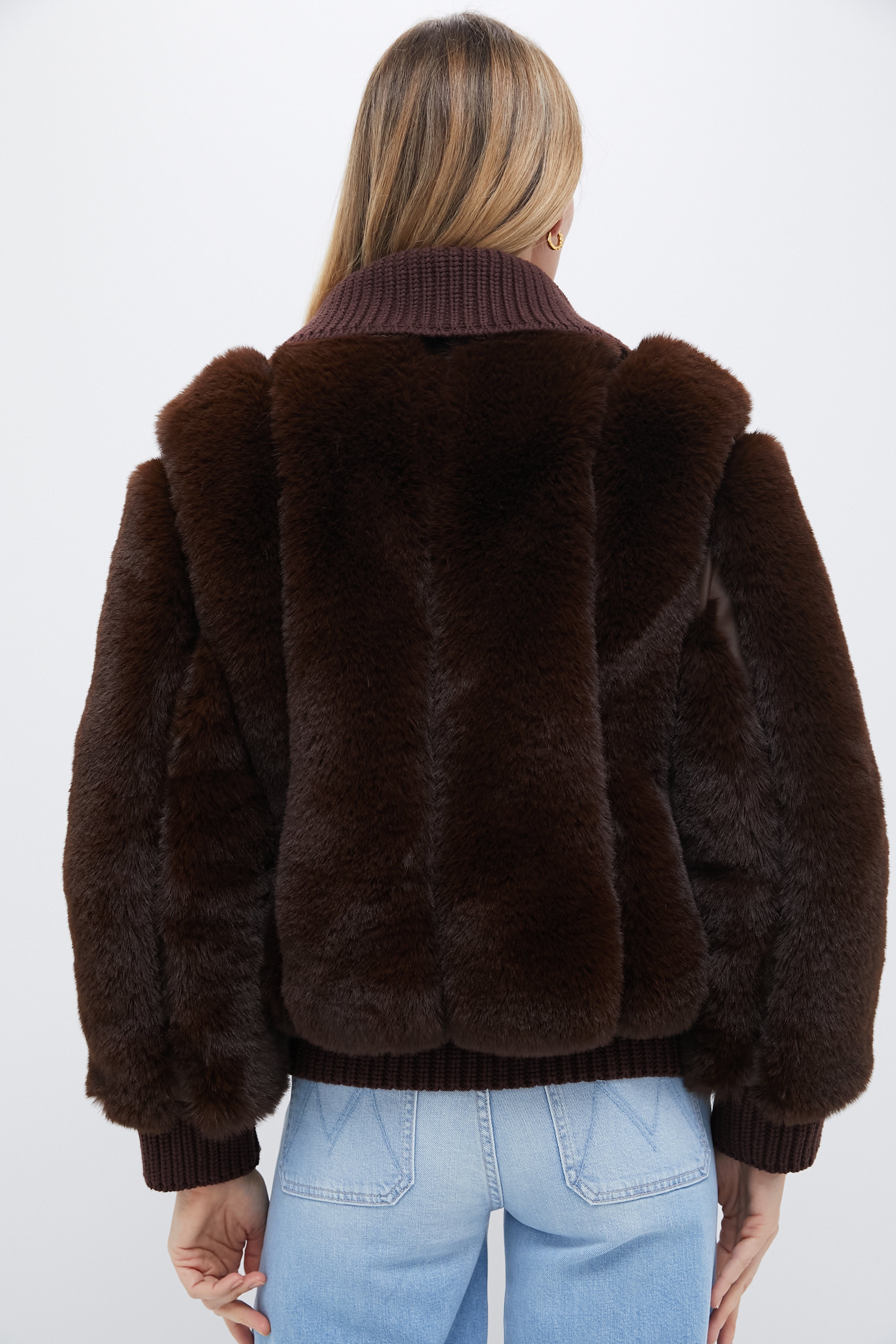 Mahogany Faux Fur Walden Jacket | Tuckernuck