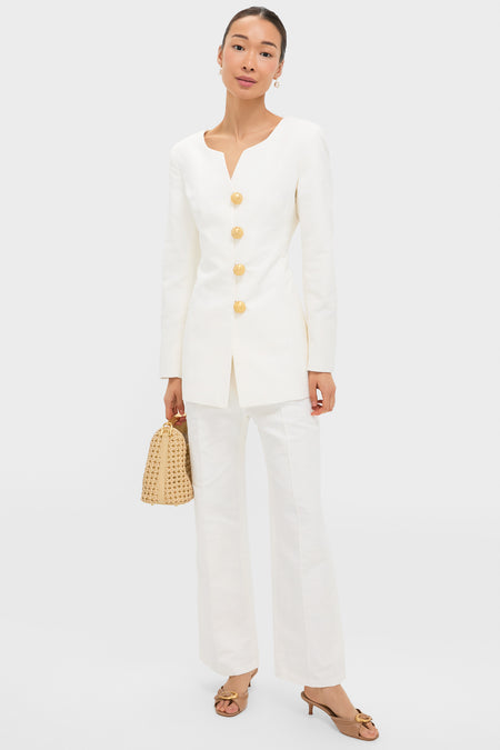 Ecru Claude Textured Jacket