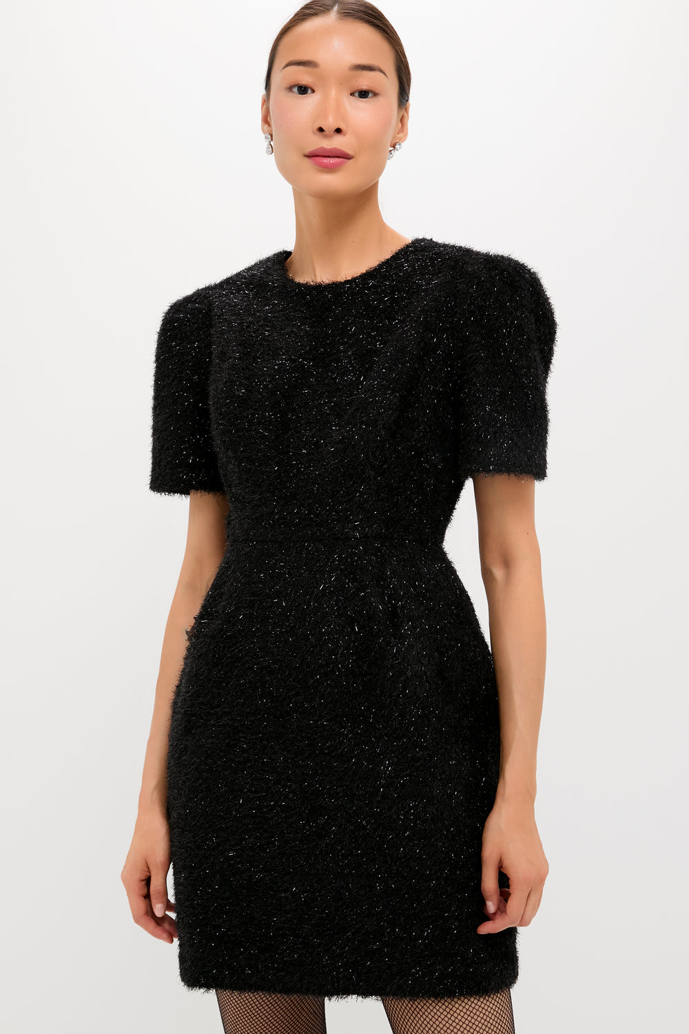 Tuckernuck Black and Silver Tinsel Corrine Dress Black / 2 Tuckernuck Black and Silver Tinsel Corrine Dress Black / 2