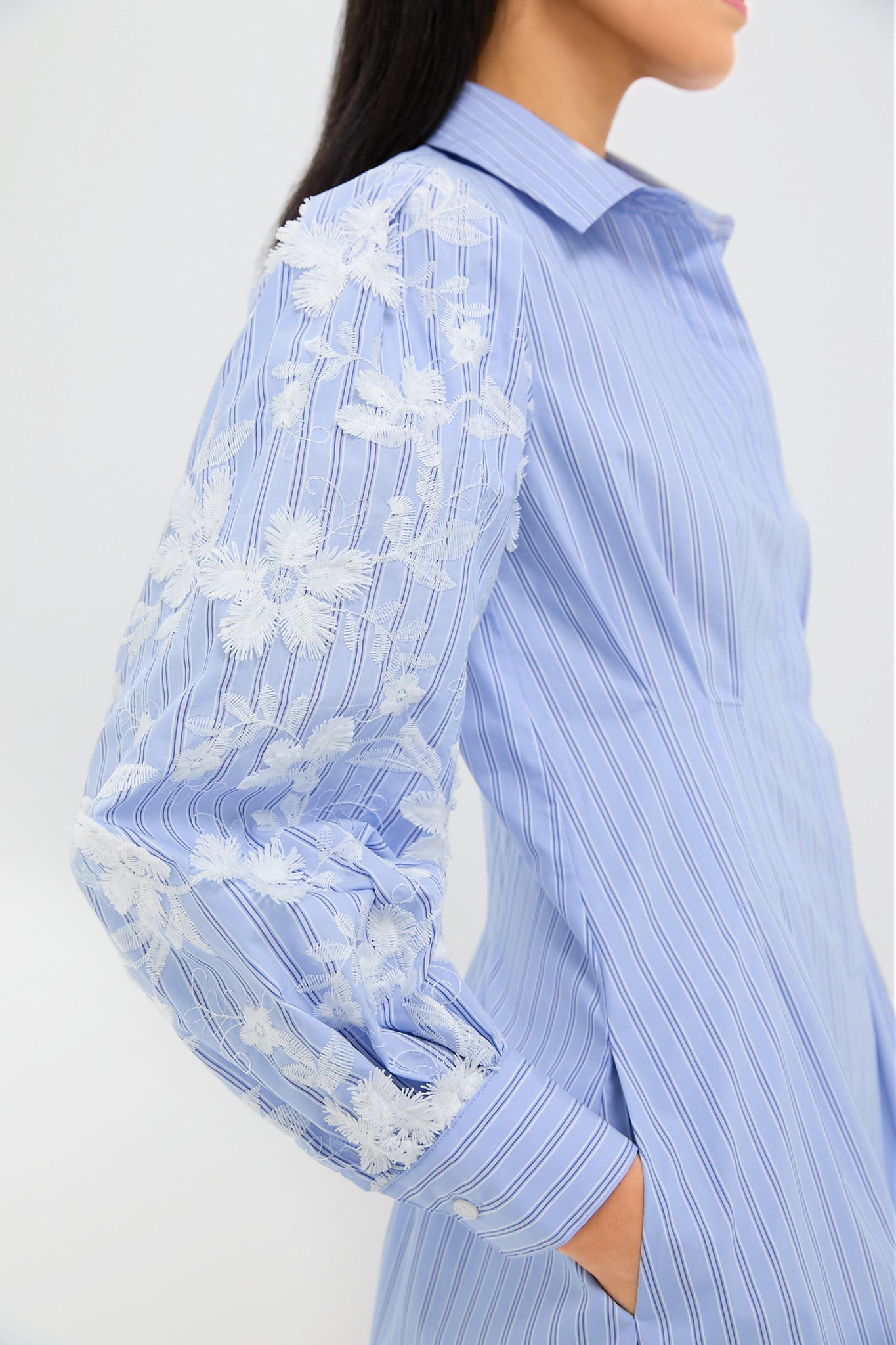 embroidered genevieve mini dress Mable Blue Embroidered Tiered Mini Dress Genevieve Lake Geneva