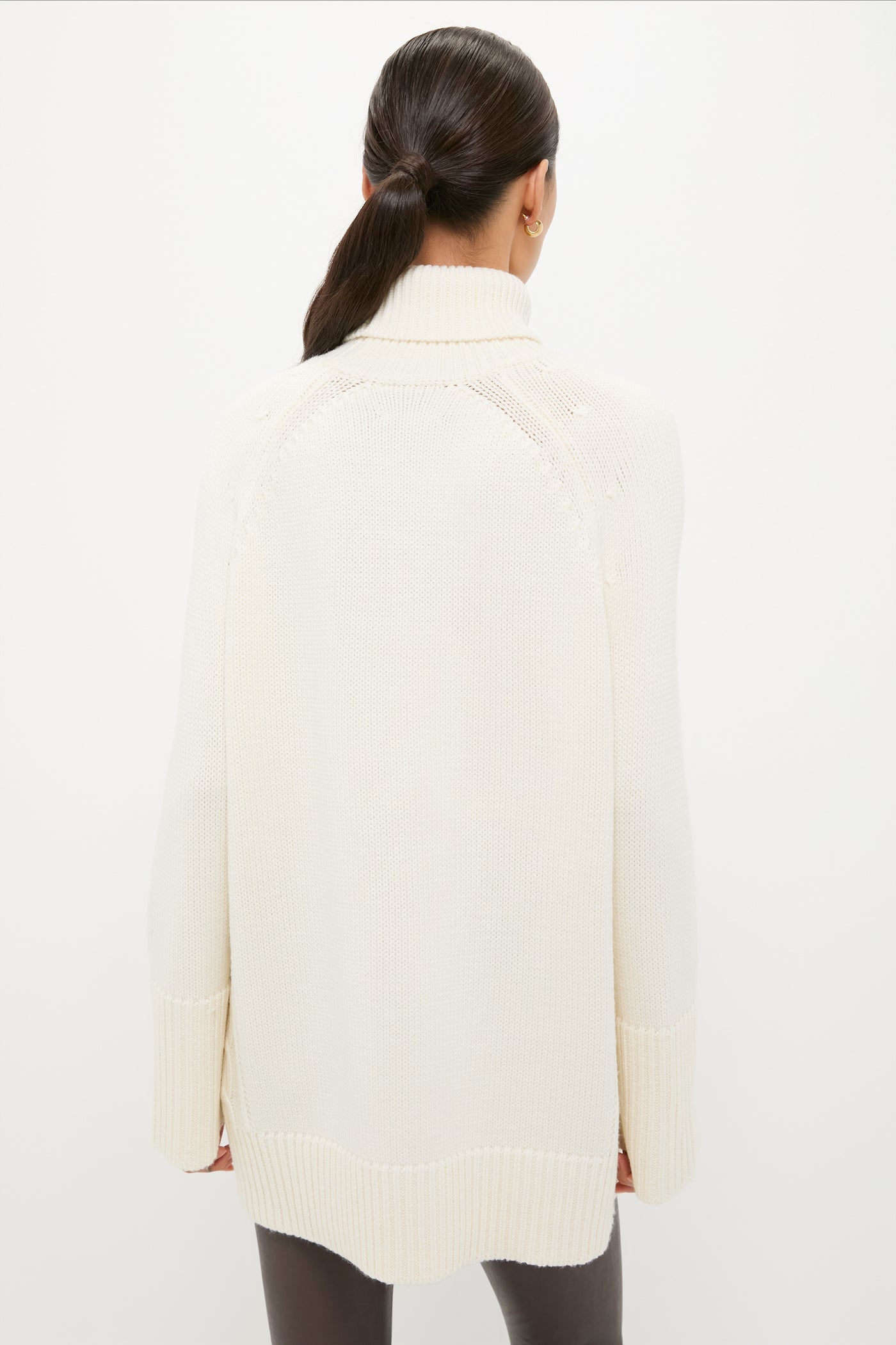 Ivory Louisa Turtleneck Sweater