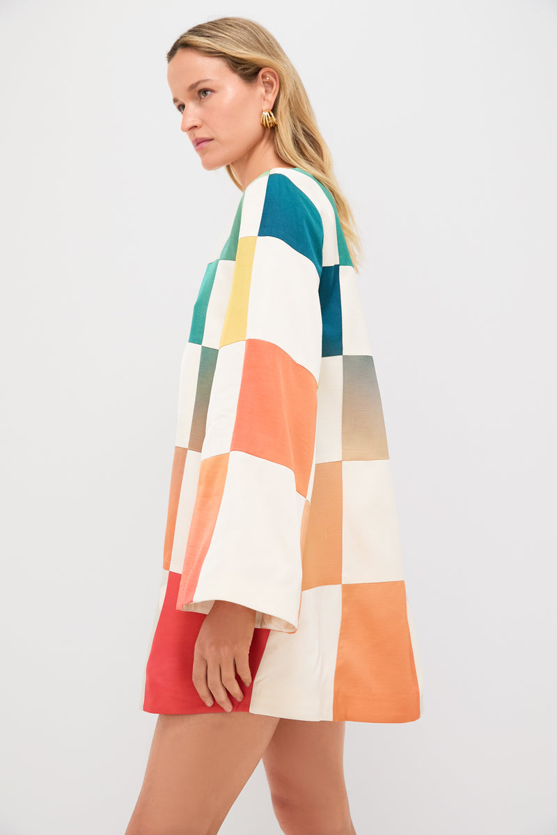 Ivory and Gradient Lepton Dress