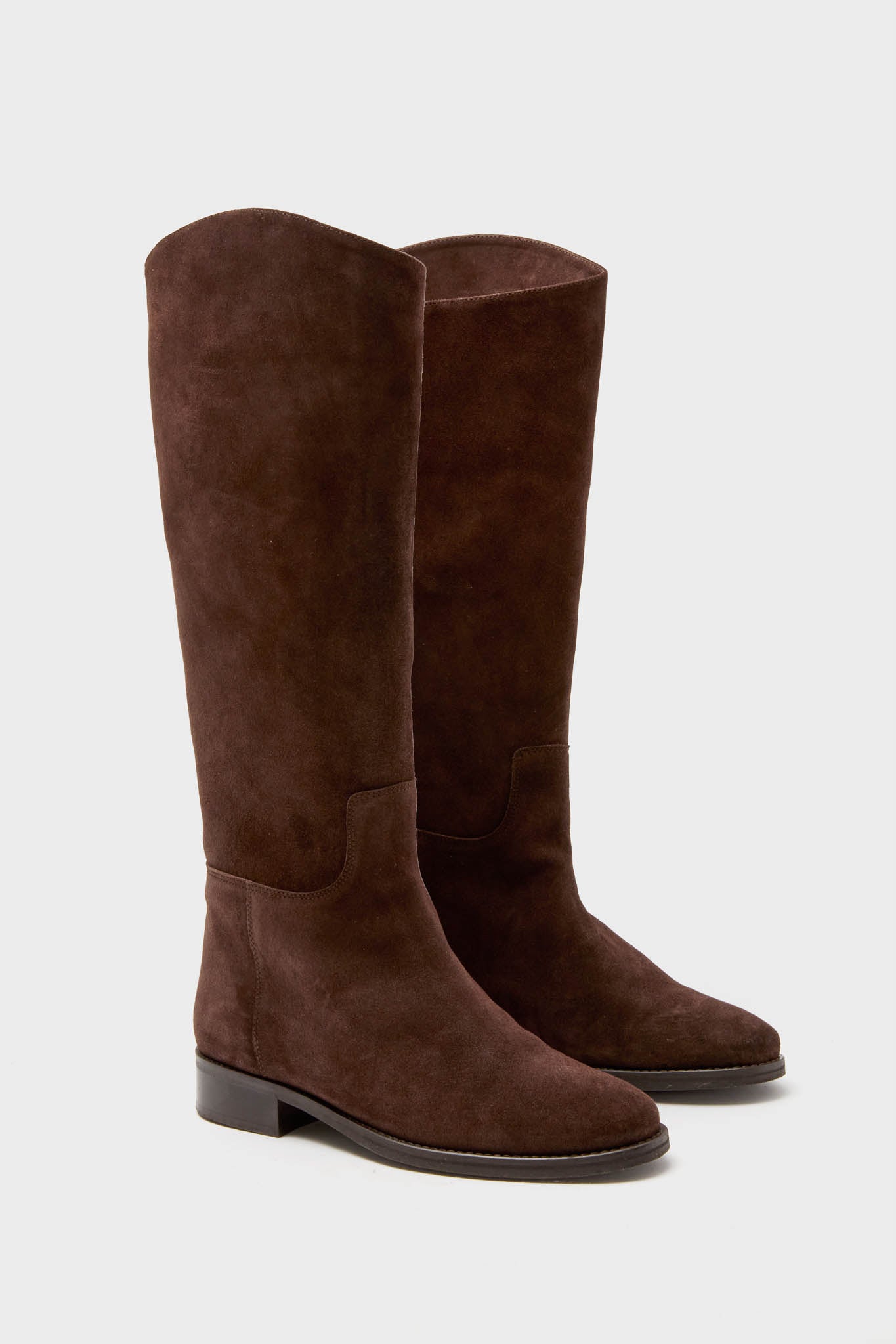 Chocolate Suede Ryder Boots
