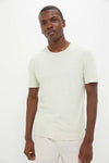 Sea Moss Drift Linen Tee