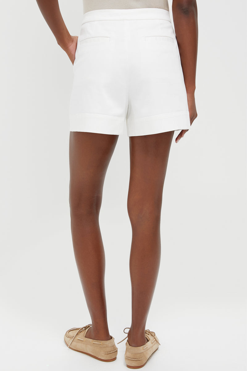 White Ruth Shorts