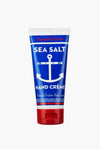 Swedish Dream Sea Salt Hand Creme: classic, high-end moisturizer in a blue tube with anchor design, offering effortless, fun hydration and a fresh ocean scent.