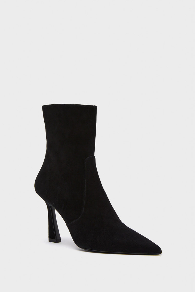 Black Vinnie 85 Zip Booties