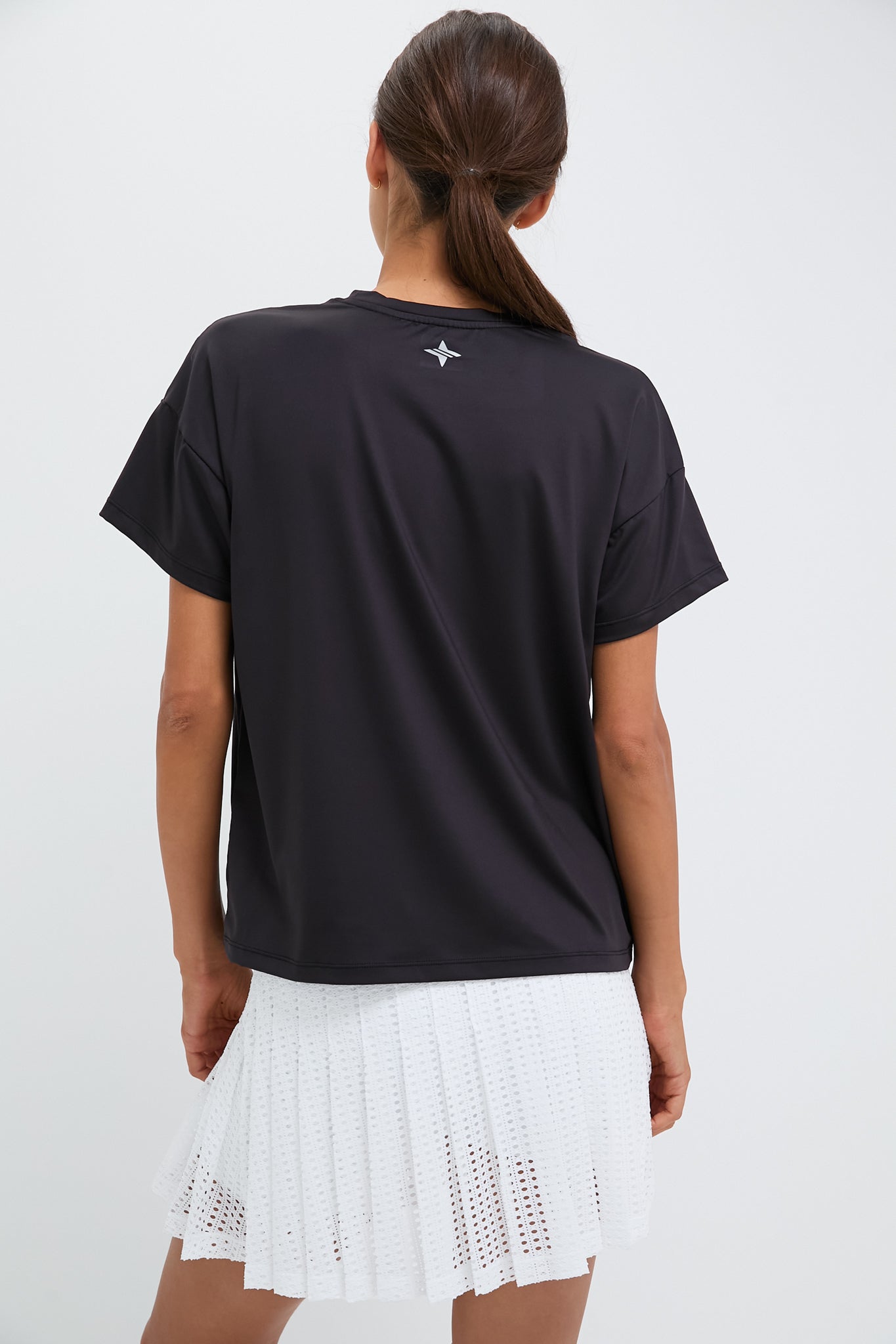 Black Short Sleeve Performance Jersey Ryan Boyfriend Tee