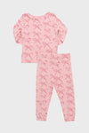 Candy Cane Bows Bamboo PJ Set