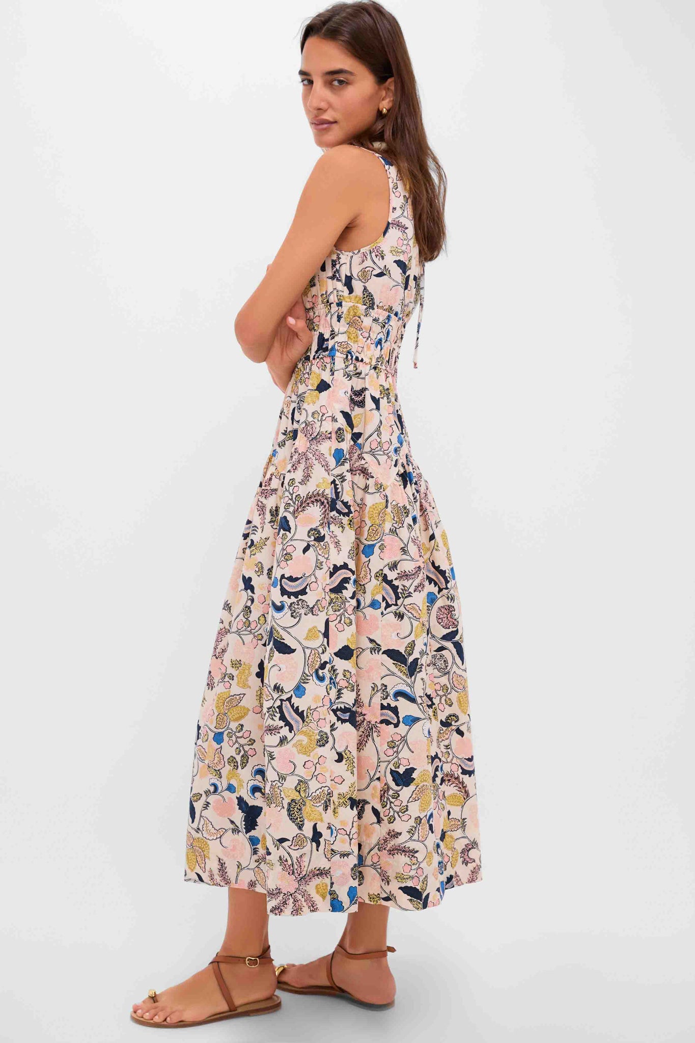Magnolia Elenora Sleeveless Midi Dress