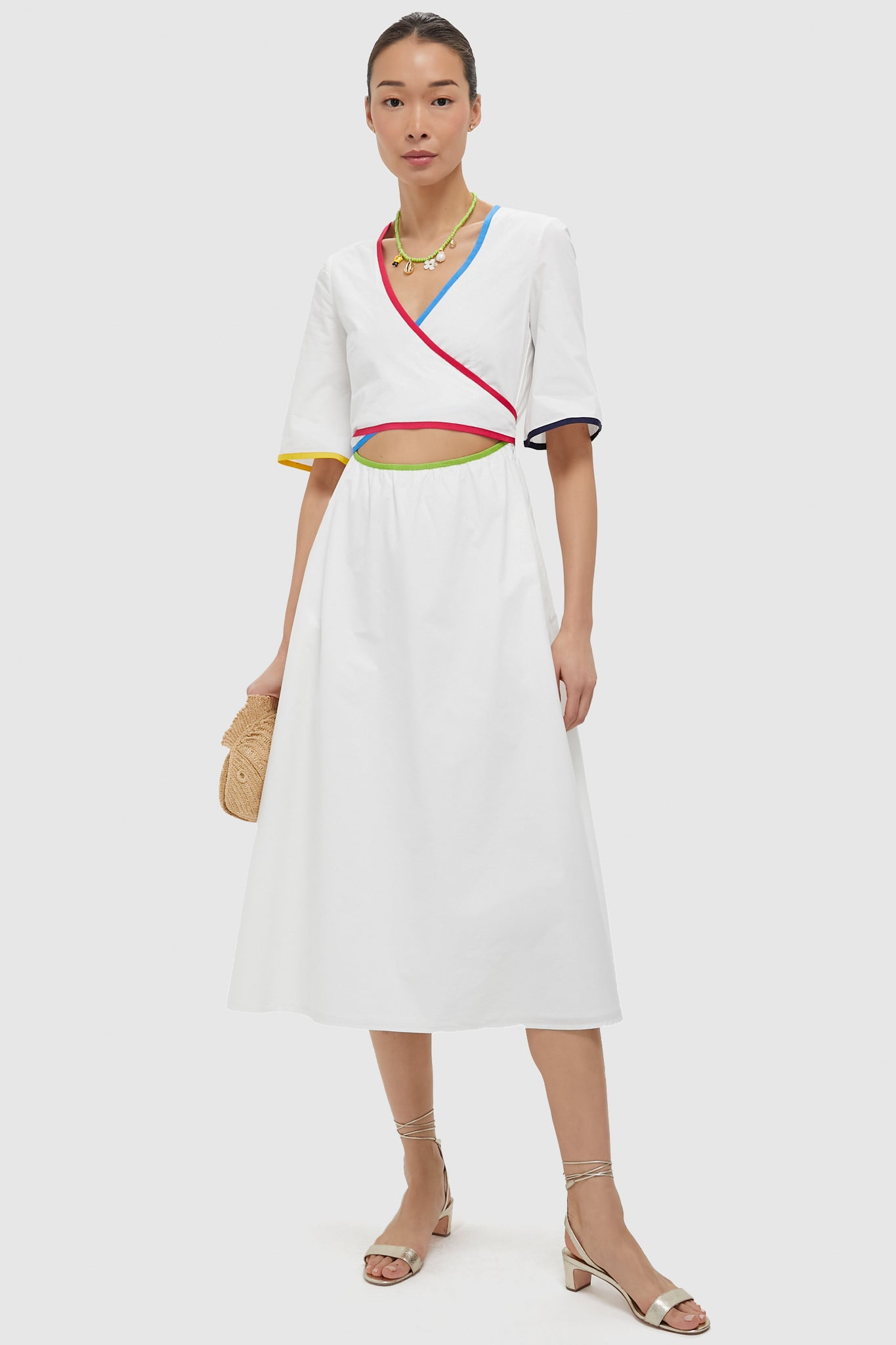 Green Romy Charm Necklace