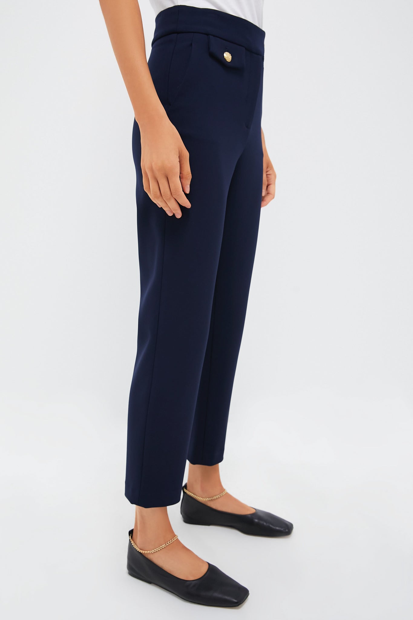 Navy Renzo Pant | Veronica Beard Navy Renzo Pant | Veronica Beard