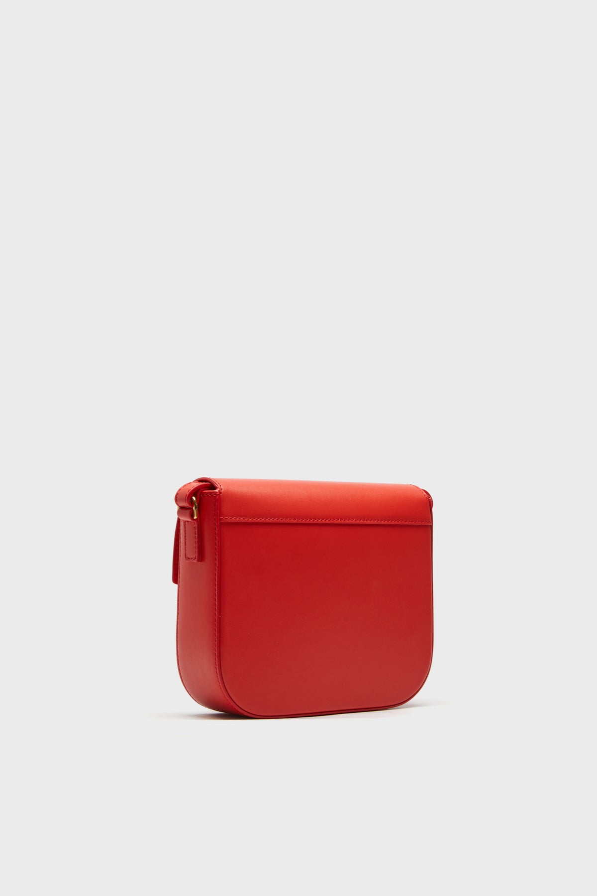 Red Smooth Box Poppy Red Smooth Small Vancouver Bag | Demellier
