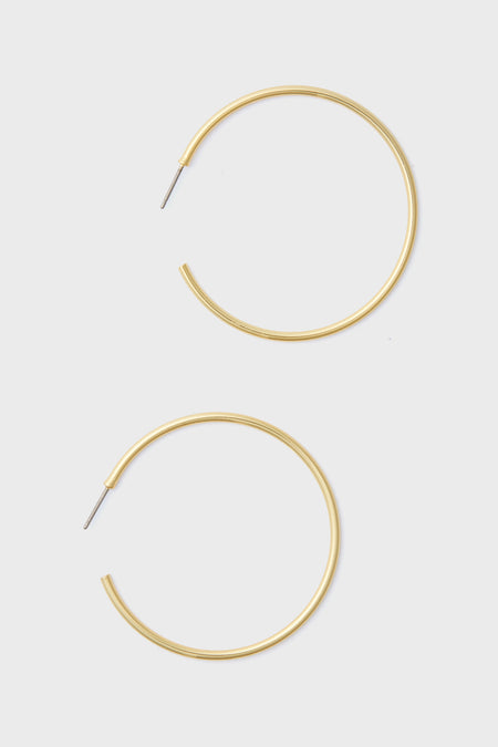 Gold Large Hoop Earrings Tuckernuck Jewelry1