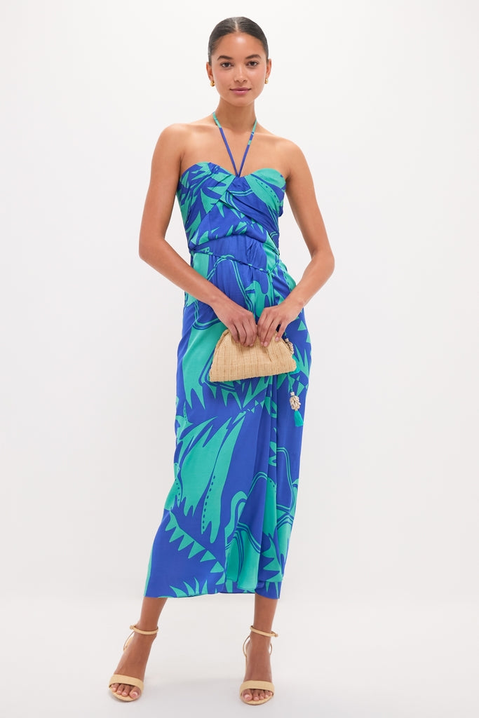 Blue Oasis Collina Long Dress