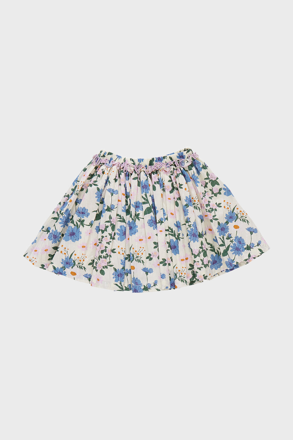 Melon Daisy Floral Gianna Skirt
