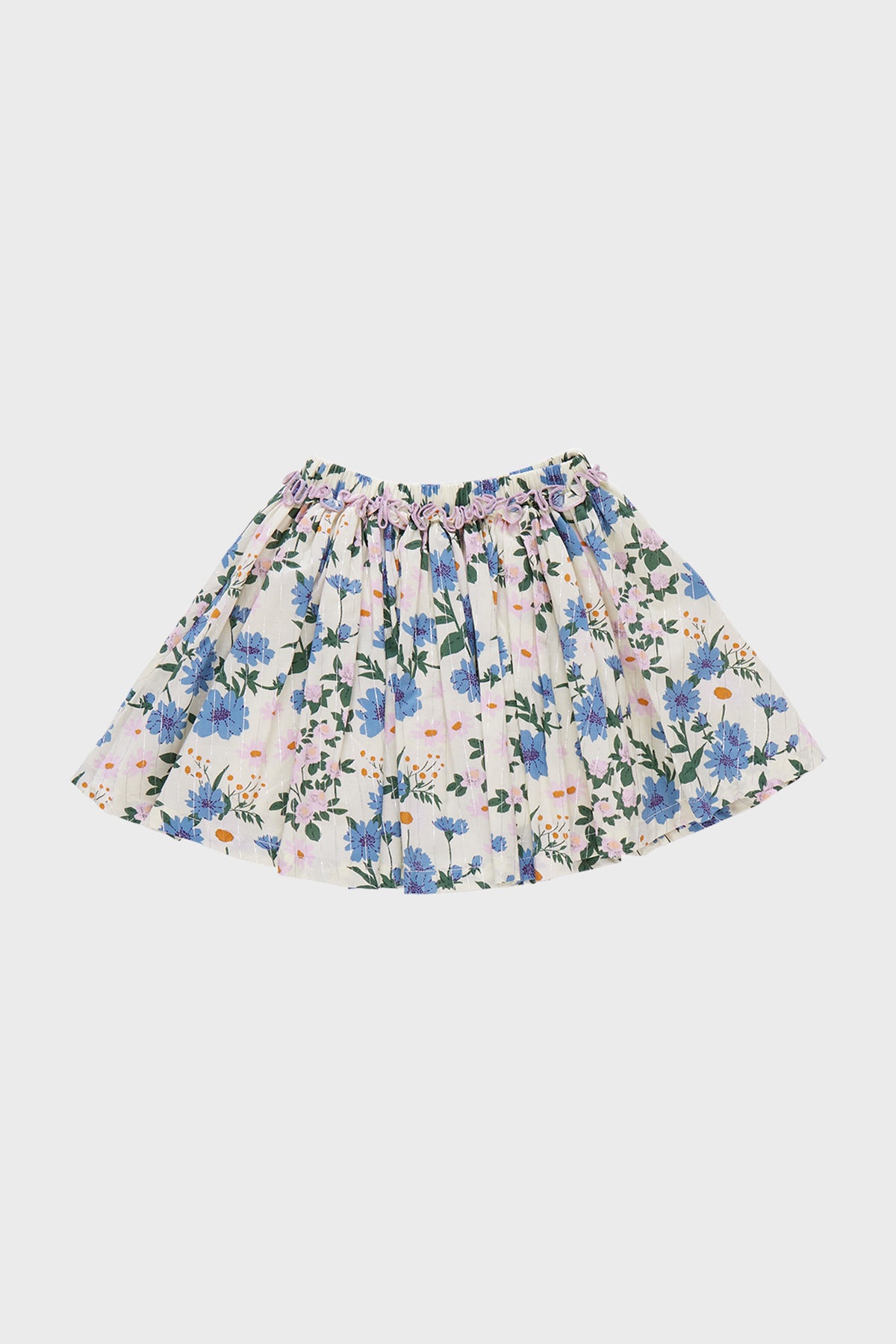 Melon Daisy Floral Gianna Skirt