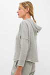 Heather Gray Cropped Eden Sweatshirt