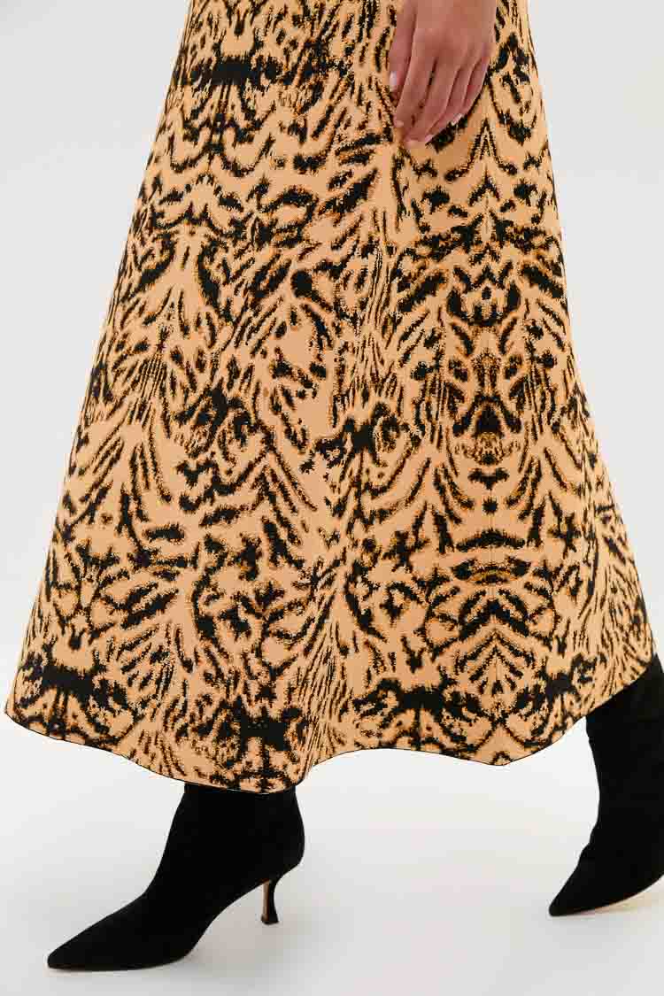 Bengal Lani Jacquard Knit Skirt