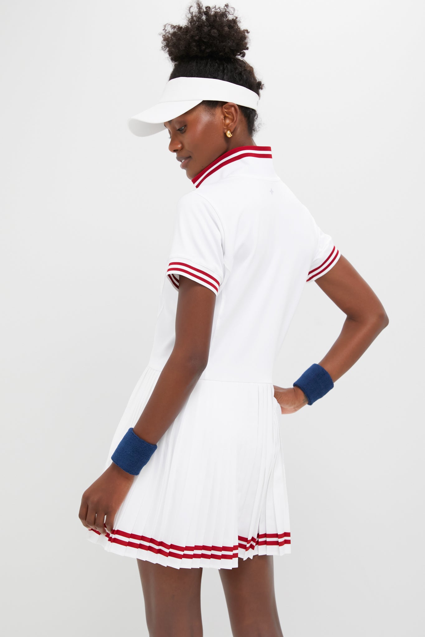 White Performance Jersey Beatrice Tennis Dress