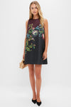 Midnight Moonflower Marlowe Dress