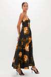 Mira Print Magdelena Maxi Dress