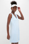 Light Blue Performance Jersey Suzanne Tennis Dress