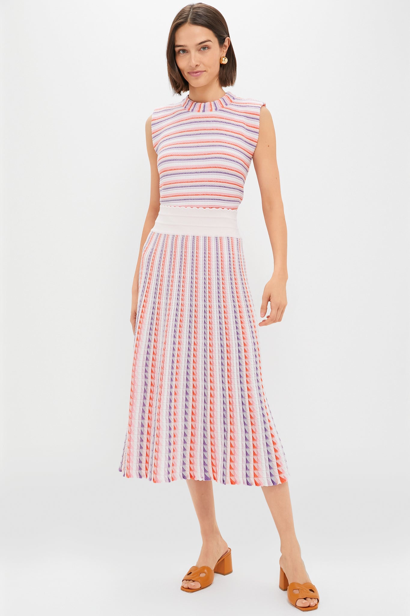 Lilac Multi Campari Top