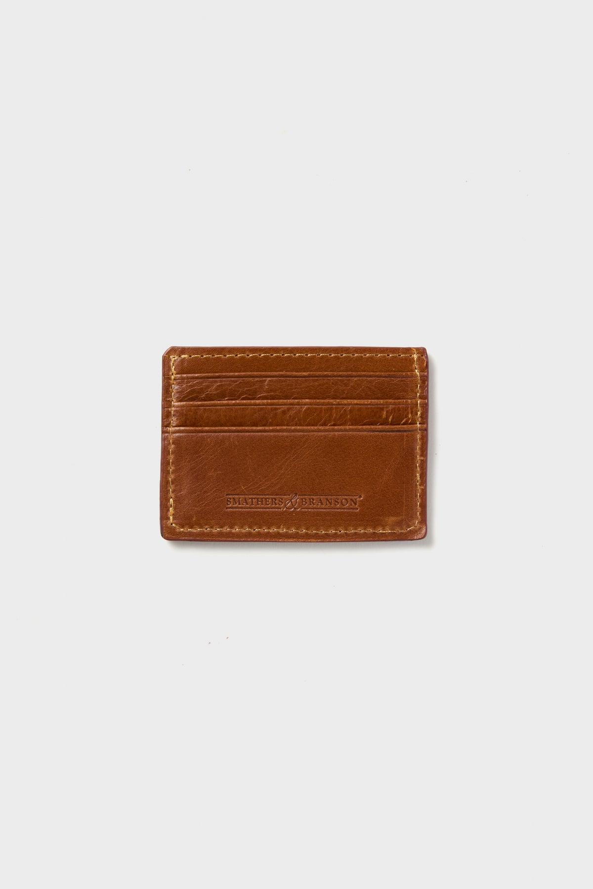 Navy Ski Tricks Needlepoint Credit Card Wallet