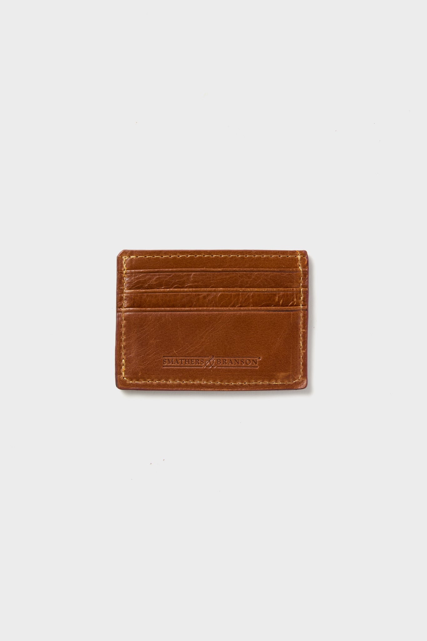 Navy Ski Tricks Needlepoint Credit Card Wallet