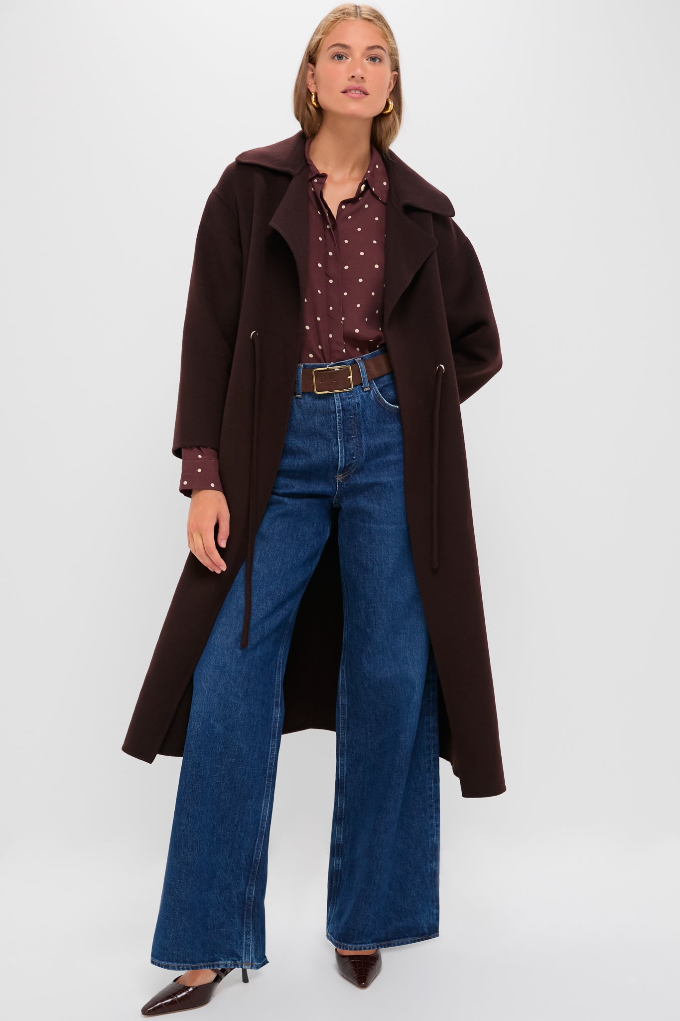 Chocolate Kate Coat | ba&sh