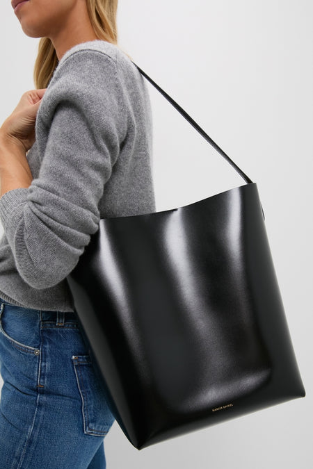 Black and Caramel Everyday Cabas