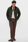 Sage Hornby Quilted Jacket