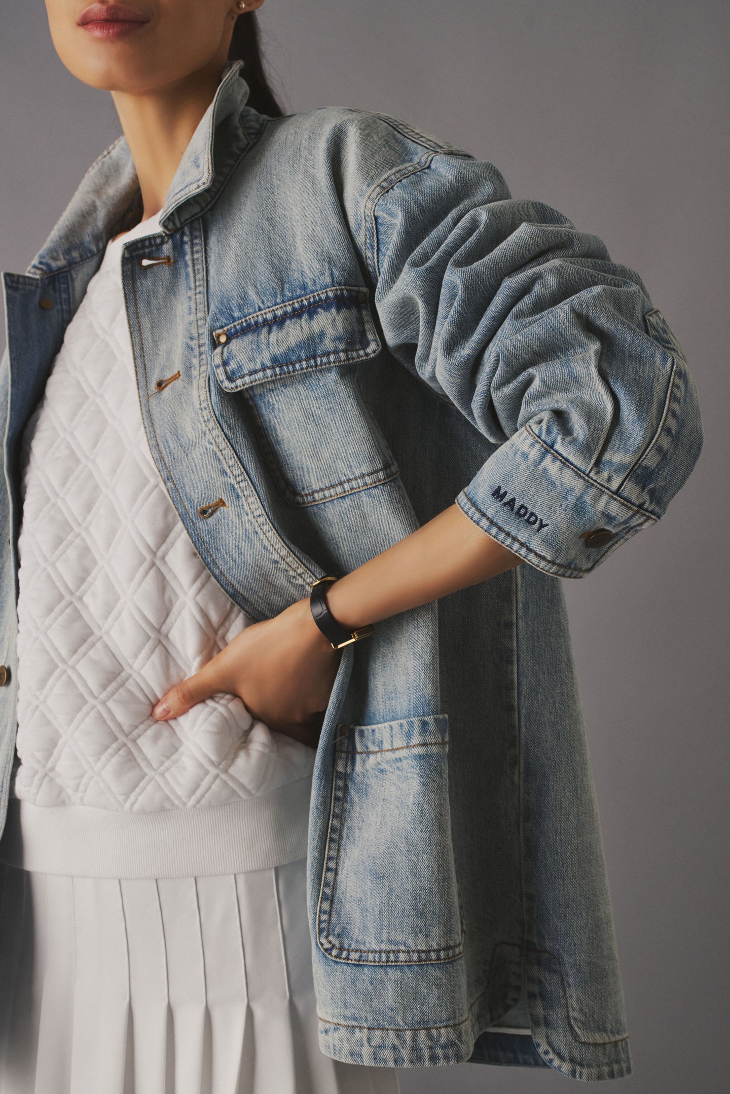 Light Wash Denim Reese Barn Jacket