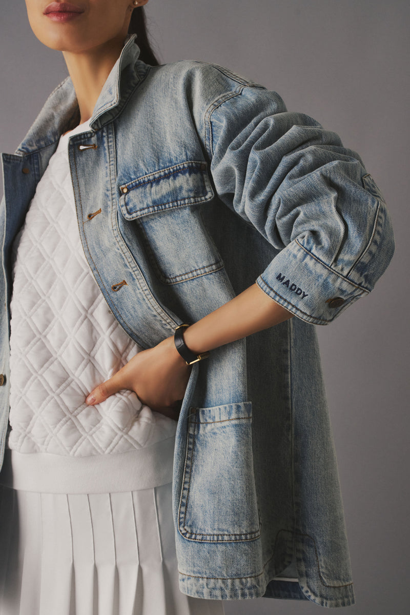 Light Wash Denim Reese Barn Jacket