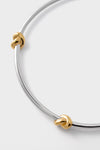 Mixed Lucy Williams Knot Torque Necklace