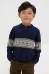Fairisle Collar Sweater