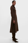 Cinnamon Avara Twill Wool Maxi Dress