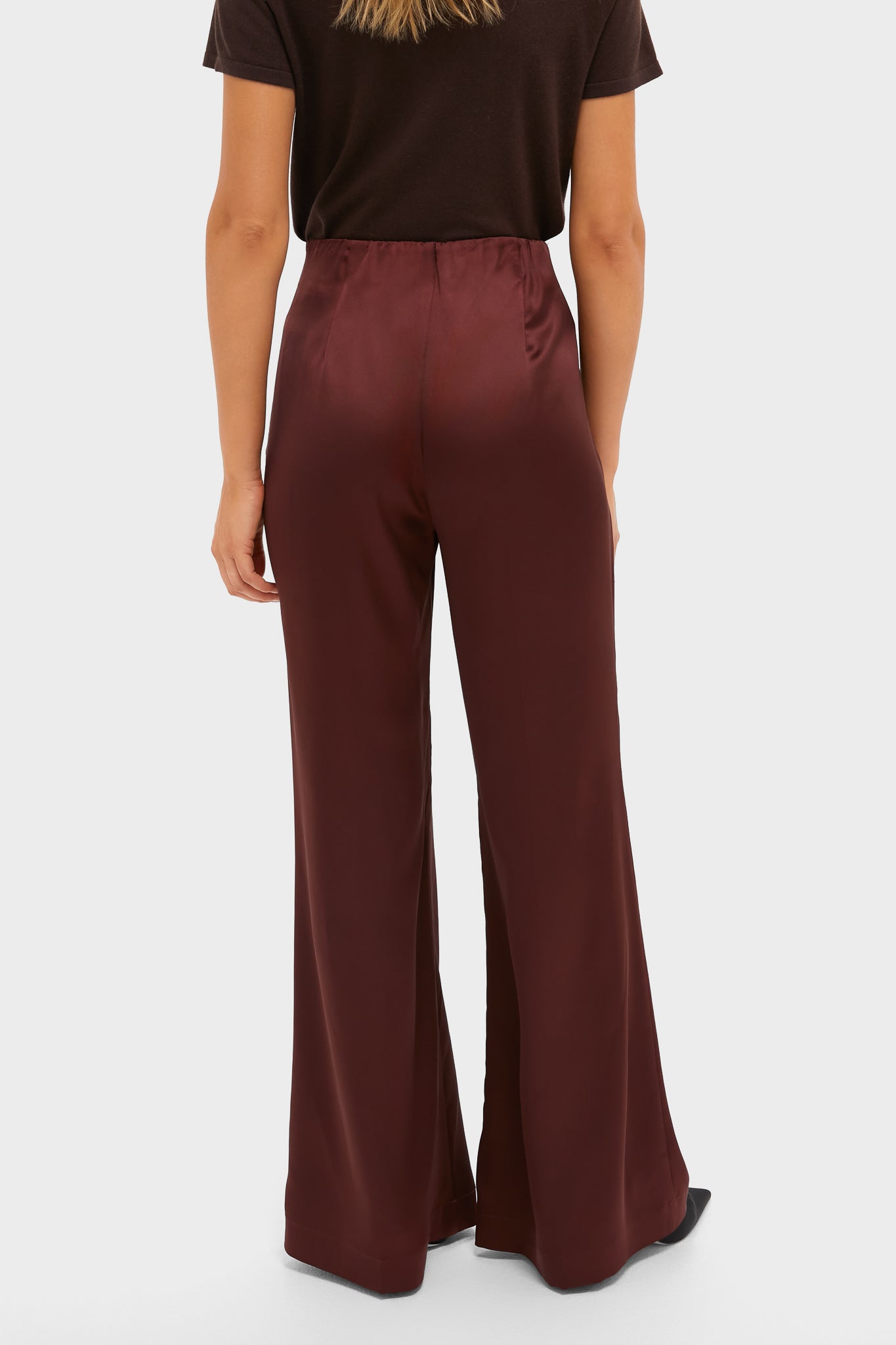 Chocolate Satin Deja Pants | Tuckernuck