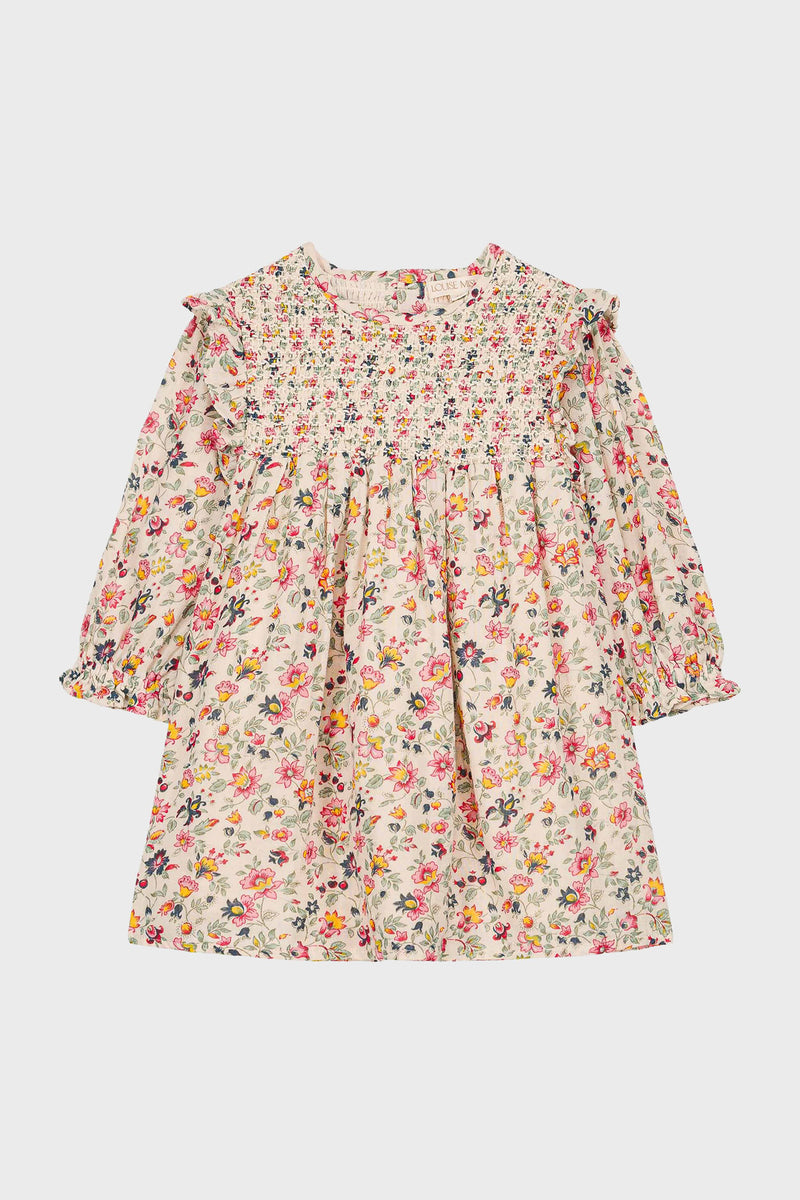 Cream Wild Flowers Saralou Dress