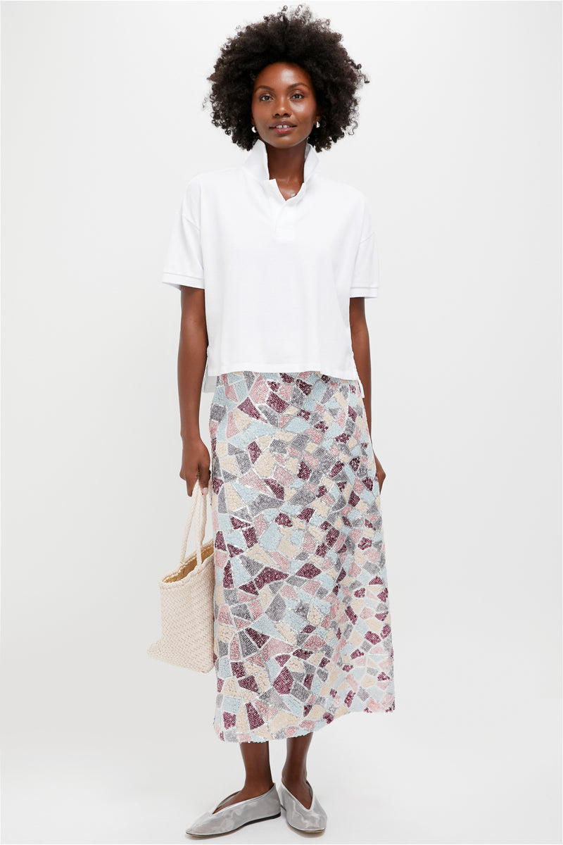 Sequin Flare Arden Maxi Skirt