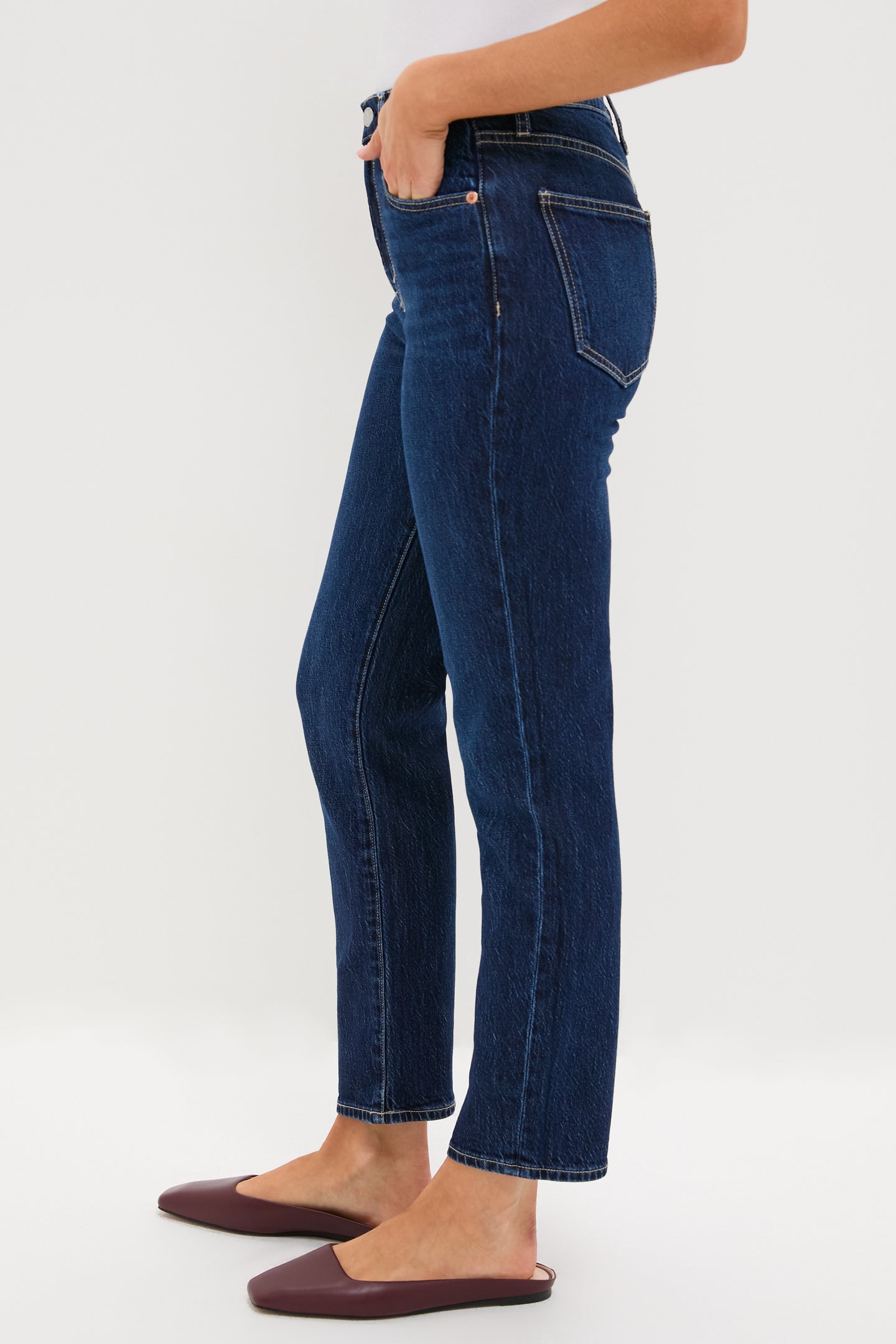 Focus Bri High Rise Slim Straight