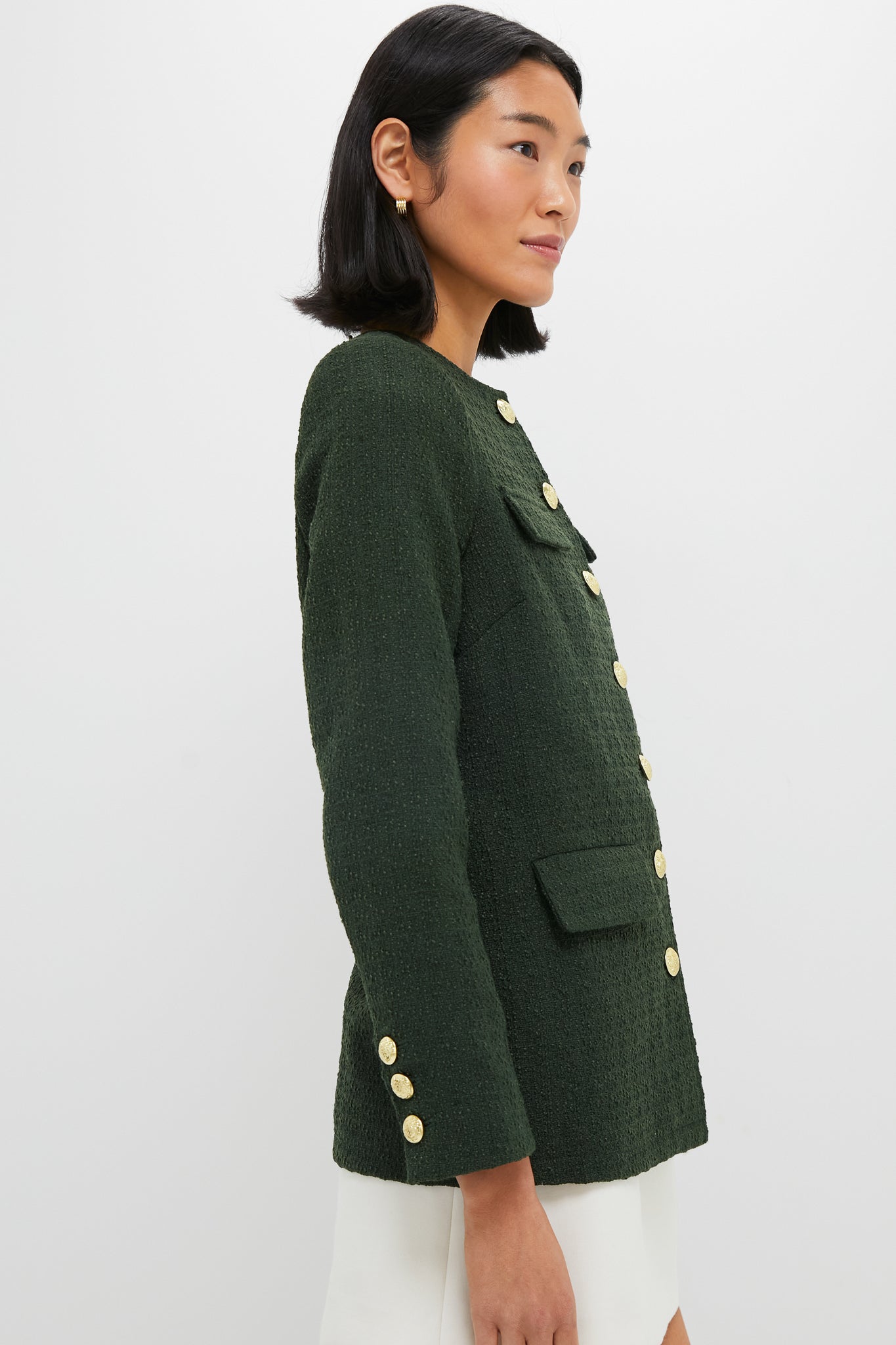 Olive Tweed Jennings Jacket | Pomander Place