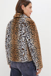 Leopard Fur Adriana Coat