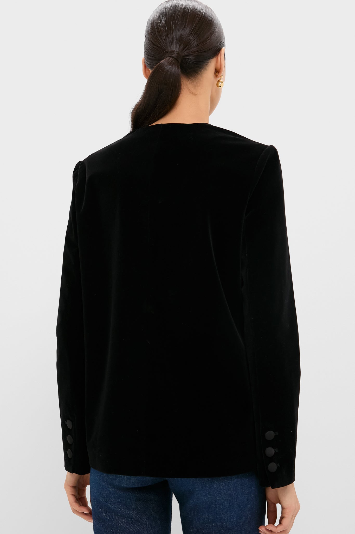 Black Velvet Jennings Jacket