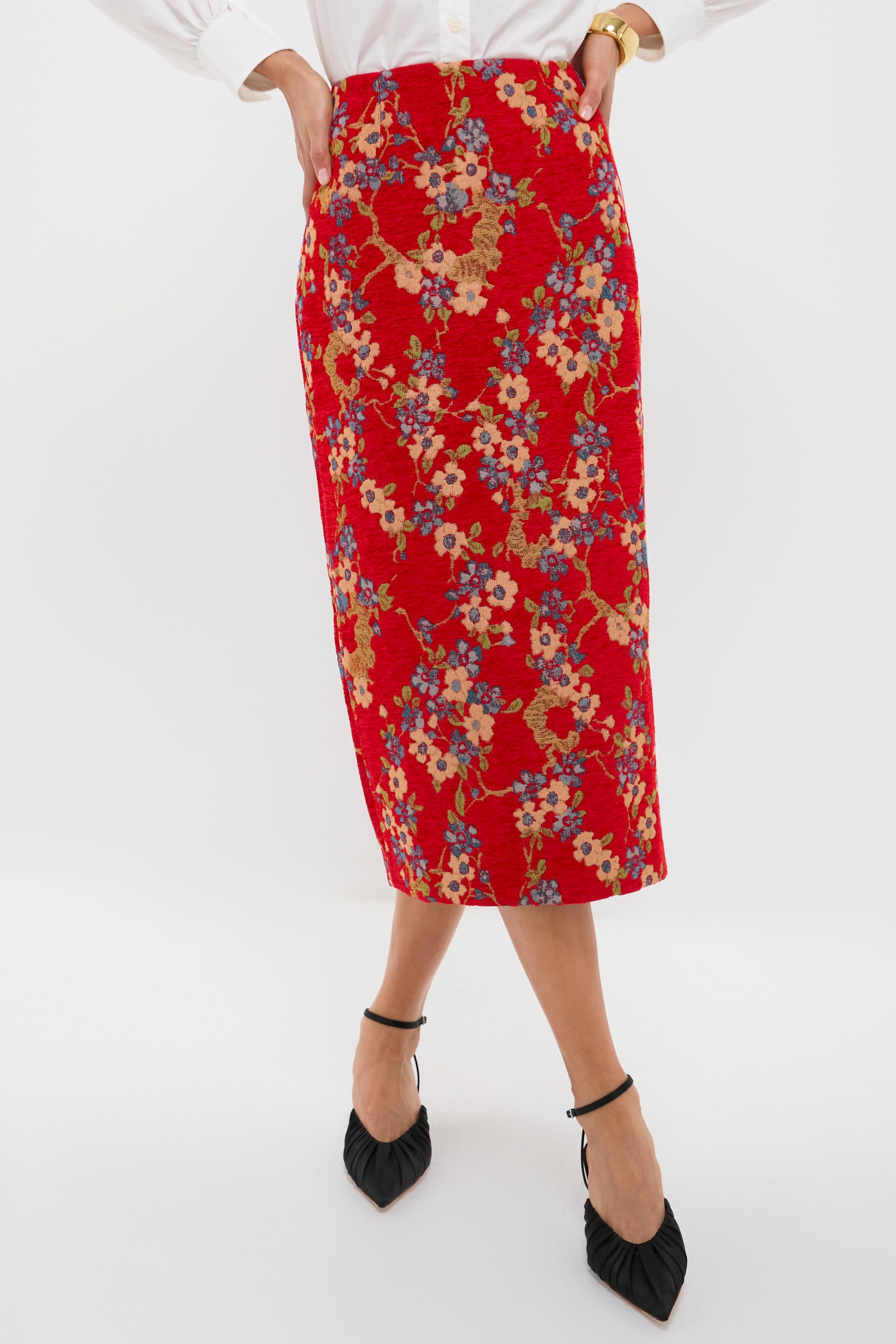 2way dot bloom skirt sheller♡ Gail Skirt Super Bloom – NOOWORKS