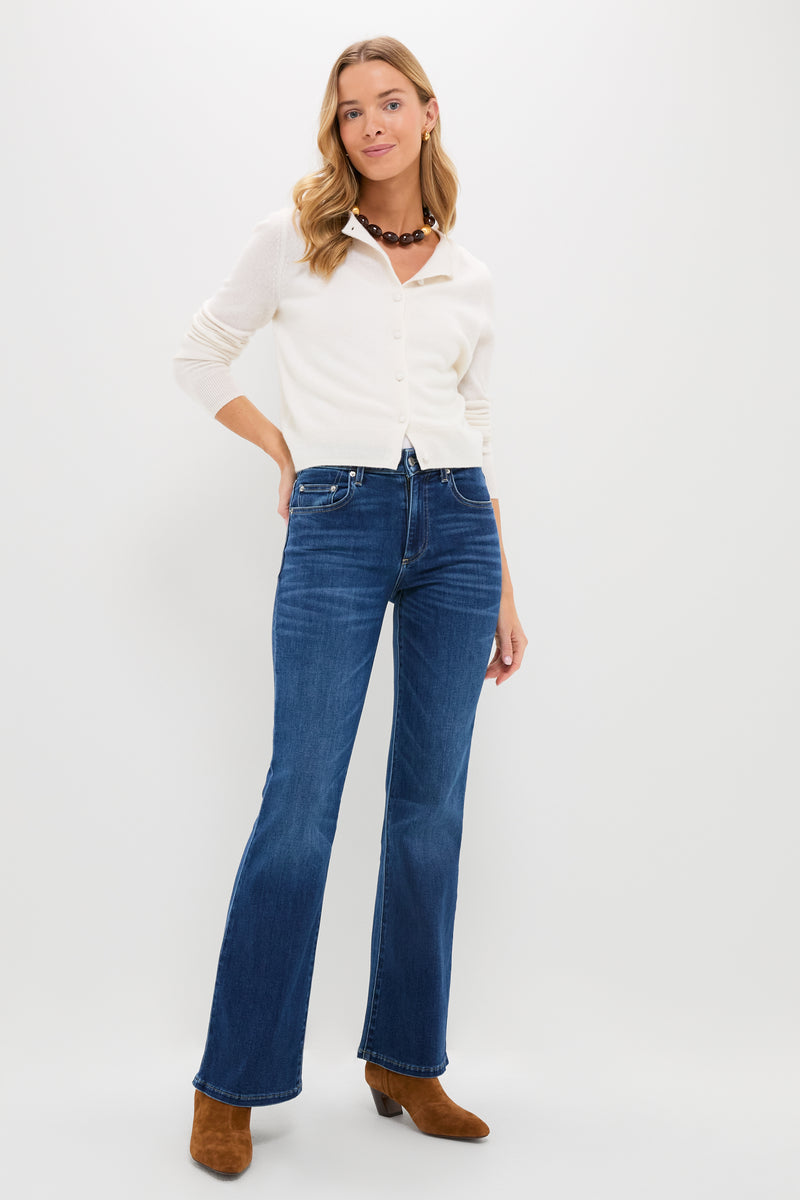 Drop in the Ocean Mid-High Rise Baby Bootcut