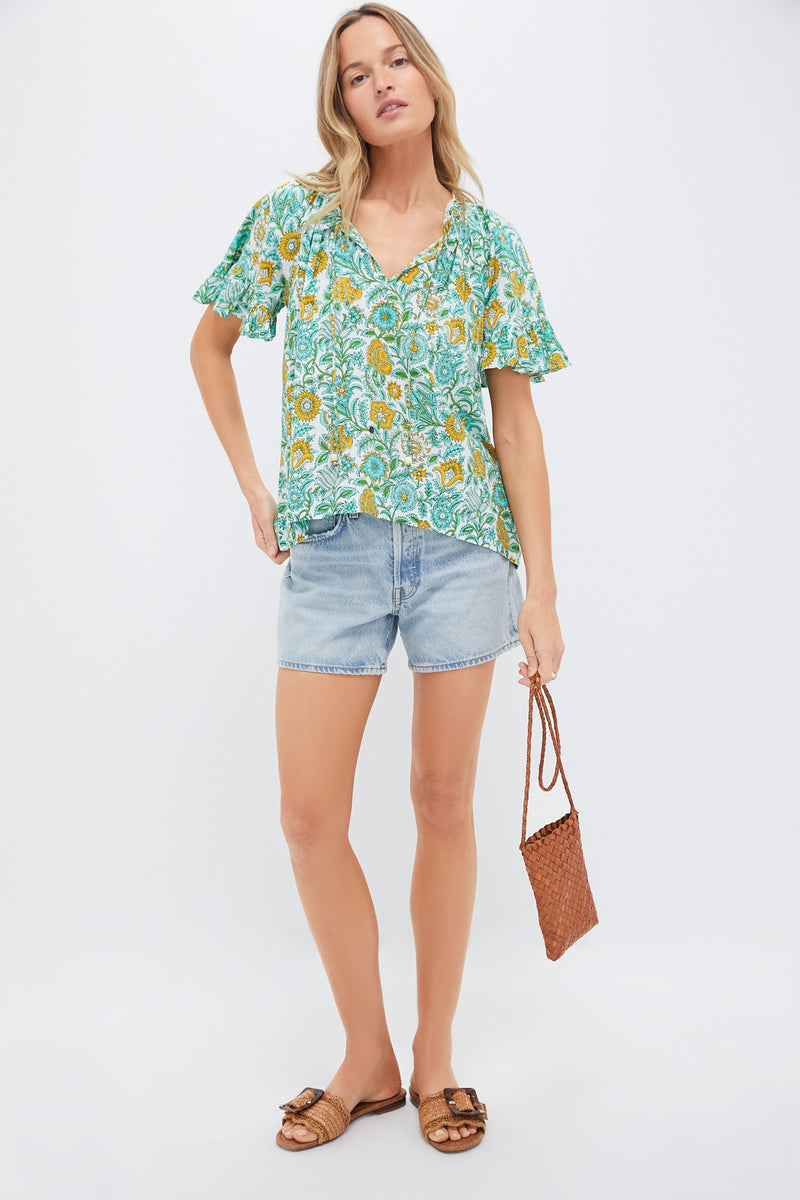 Lagoon Wildflower Cassis Top